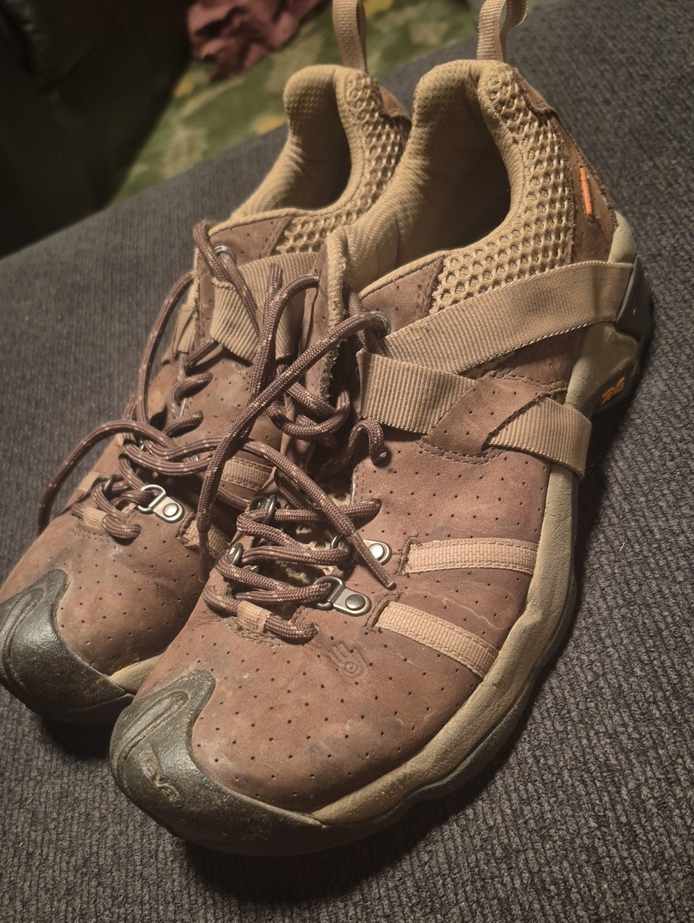 Teva Men's Brown Athletic Trail Sneakers
